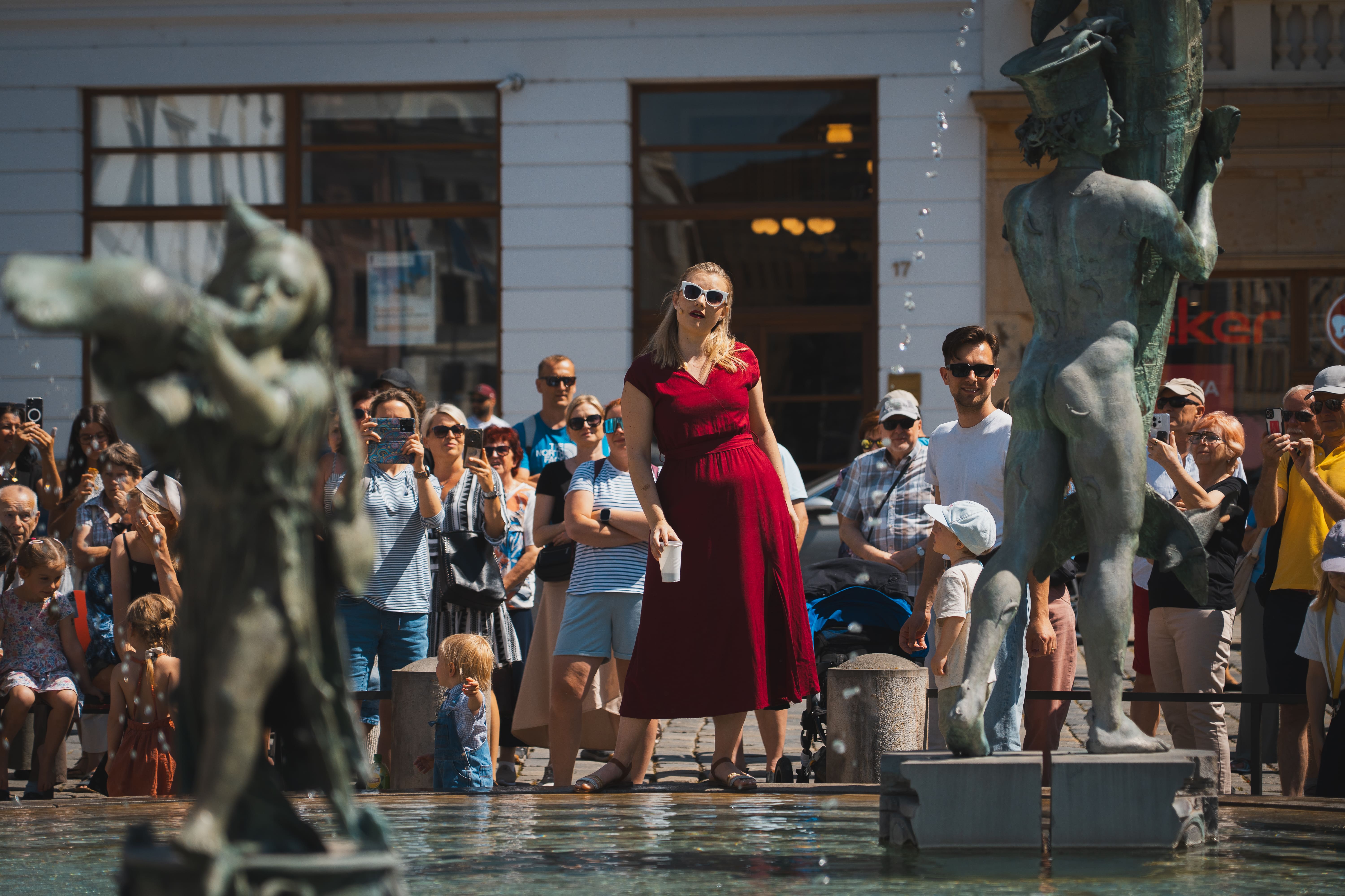 Atmosféra u fontány